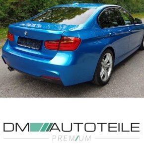 Sport Sedan Rear Bumper primed+ Diffusor 316-330 fits on BMW 3-series F30 Saloon