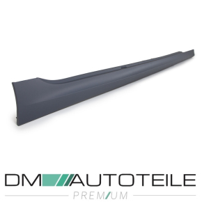 Set of Sport Side Skirts primed without Ambiente Light fits on BMW 3-Series G20 G21 Series or M-Sport