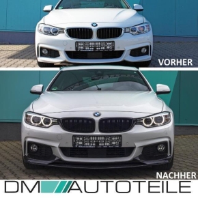 AN Sport- PERFORMANCE Stoßstange + Spoiler passt für BMW 4er F32 F33 F36 mit M-Paket