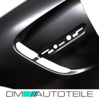 2x Sport Fender Wing Set +Emblem Kit Gloss Black fits for  B
