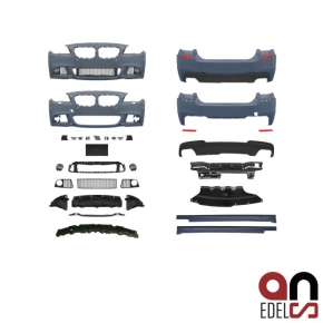 Bumper kit Front Rear Sides Skirts Body Kit + Diffusor fits on BMW F10 standard or M550 M-Sport