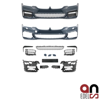 Sport Front Bumper + Full Accessoires fits on BMW 5-Series G30 / G31 Standard or M-Sport all Models without M5
