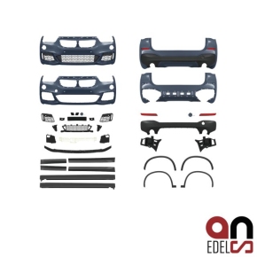 Sport Full Bodykit Duplex +Accessoires fits on BMW X1 F48 up 2015-2019 Standard or M-Sport