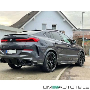 Sport Performance Competition Bodykit Spoiler Black gloss Front + Side + Rear fits on BMW X6 G06 M-Sport