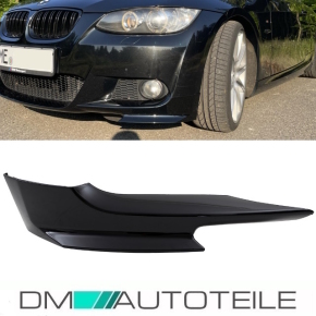 Vorfacelift Satz Flaps Splitter Lippe Spoiler schwarz Glanz passend für BMW 3er E92 E93 Baujahr 06-10 mit M-Paket