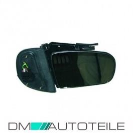 Mercedes W203 Side Mirror Left electrically foldable mirror heated 13-PIN asphärisch 00-04