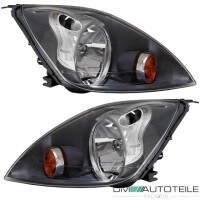SET Ford Fiesta V MK5 JD Scheinwerfer Rechts Links Klarglas 