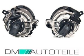 Nebelscheinwerfer Smoke für BMW E46 E39 M Paket M3 M5 Set Smoke Schwarz Komplett