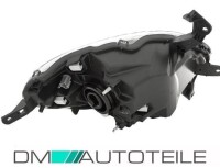 Nissan Micra K12 Front left headlight Chrome 03-07 H4 socket