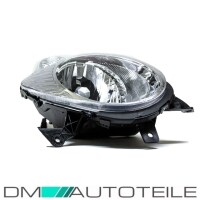 Set Nissan Micra K12 Front left & right headlights Chrom