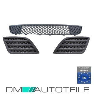 Set Ford Fiesta V 5 JB JH Bumper Grille Set Front right+left+centre without fog lights Bumper 05-08