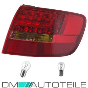 Set Audi A6 4F LED Avant Rear Light Right outer Side Red...