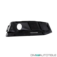 Gitter Blende Links schwarz glanz für NSW Audi A4 B9 ab