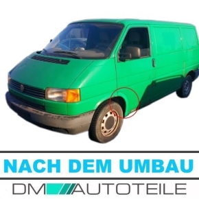 Reparaturblech Kotflügel vorne Links Hinten passt für VW T4 alle Modelle 90-03