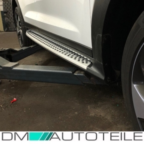 Trittbretter / Seitenschweller SET aus Aluminium für Hyundai Tucson TLE mit Montagekit 