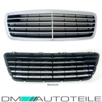 Mercedes E-Class W210 Front Grille 99-02 Avantgarde chrome d