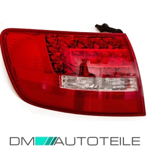 Audi A6 4F2 Avant LED rear lights left red-white outer part 08-10