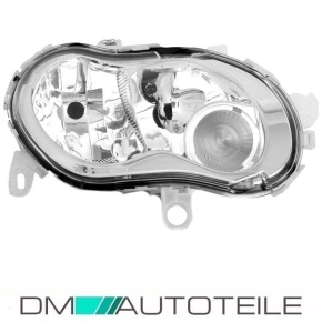 Smart Fortwo Coupe Convertible headlights right 450 H7/H1...