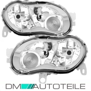 Set Smart Fortwo Headlights Coupe Convertible 450...