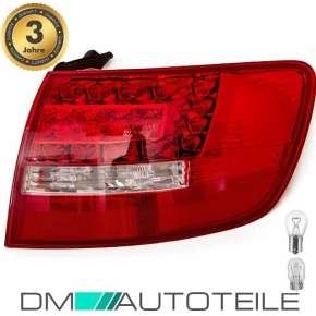 Set Audi A6 4F2 Avant LED Rear Light Right Red / White...