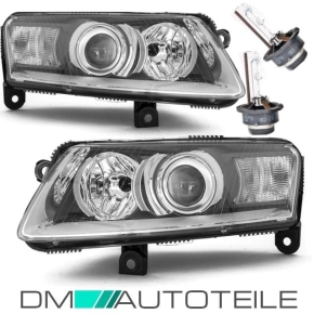 Set Audi A6 4F Bi-Xenon Headlights left & right D2S...