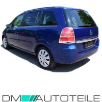 Opel Zafira B Stoßstange hinten 05-14 grundiert ZERTIF