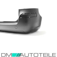 Opel Zafira B Stoßstange hinten 05-14 grundiert ZERTIF