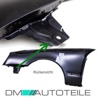 Set Mercedes E-Class W210 Front left & right wing panel 