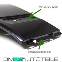 Set Mercedes E-Class W210 Front left & right wing panel 