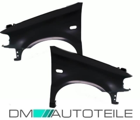 Set VW Polo 6N Front left & right wing panels 94-99 with indicator holes