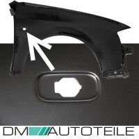 Set Audi A6 4F Front left + right wing panels aluminium 04-0
