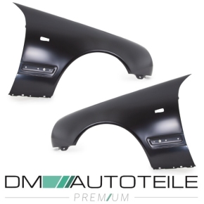 Set Mercedes E-Class W210 S210 Right + Left Wing Panel 95-99 + Mounting accessories