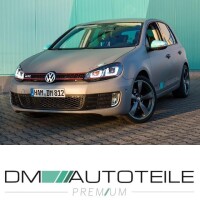 Set VW Golf VI Wing Front Left + Right Side Steel 08-12 2