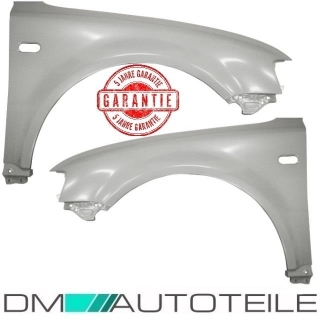 Set VW Passat 3B 3B2 3B5 Front Fender Right + Left Steel 97-00