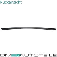 Roof Spoiler Rear Trunk Lip Black Matt +3M Tape fits SLK R17