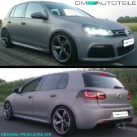 Sport Seitenschweller Set aus ABS für VW Golf 6 VI ncih