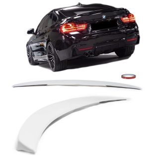 Sport-PERFORMANCE Rear Trunk Spoiler Lip Roof primed Grey fits BMW 4-Series F36