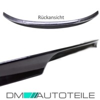 Sport-PERFORMANCE Rear Trunk Spoiler Lip Roof Black Gloss fi