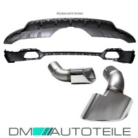 Sport-Performance Spoiler +Diffusor+Tail Pipes fits BMW X5 F
