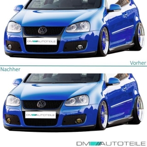 Nebelscheinwerfer SET für Golf V 5 nicht für GTI in Klarglas Gelb US-Look