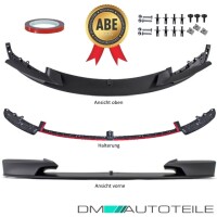 Sport-Performance Front Spoiler Splitter Black Matt +Kidney 