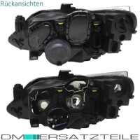 Set Seat Ibiza 6J Headlight Left + Right Chrome Black 12-15 