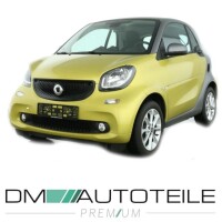 Set Smart Fortwo 453 Front Bumper + cover for tow hook + Fro