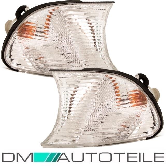 Frontblinker Blinker Set BMW 3er E46 Limo/Touring 98-01, Chrom