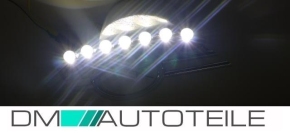 W211 Tagfahrlicht LED R87 + Gitter für NSW alle Modelle 06-09 Mopf Chrom