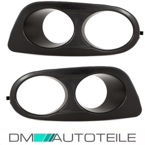 SPORT FRONT BUMPER+ 2x COVERS +FOGS BLACK H4  for M SPORT 98-05 fits on BMW E46