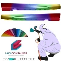 Set Seitenschweller LACKIERT passt für BMW E46 Limousin