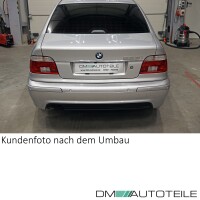 BMW E39 Saloon Rear Bumper for Park Assist + Accessories for