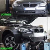 BMW E60 E61 Sport Front Bumper 03-07 for SRA w/o PDC + Acces