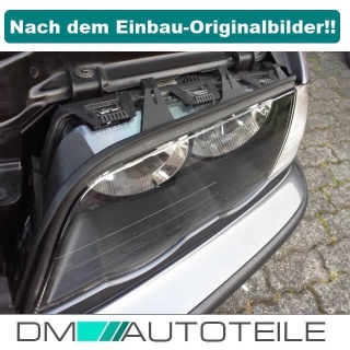 Scheinwerferglas vorne links AL für BMW E46 bis ->09/01
